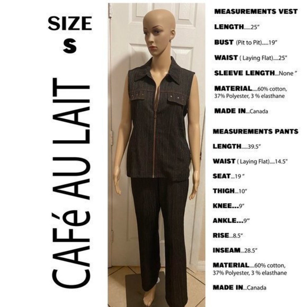 CAFé AU LAIT 2 piece suit